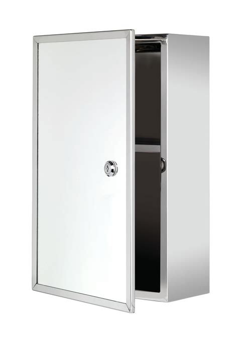 locking medicine cabinet stainless steel|lockable medication cabinet for bedroom.